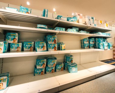 Satılık Procter ve Gamble bebek bezi çocuk bezi