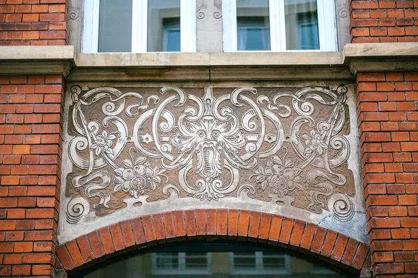 Beautiful Decoration French House Facade 1890 Paris France — Stock Photo, Image