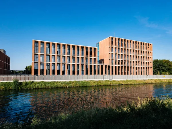 Strasbourg Frankrijk Jul 2018 Moderne Turkse Ambassade Straatsburg Quai Jacoutot — Stockfoto