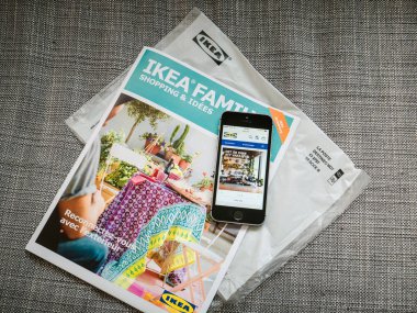 IKEA aile alışveriş ve fikirler aylık Katalog 