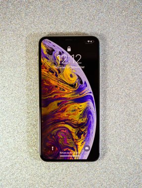 Apple iphone Xs Max Xr gümüş glitter pırıltı arka plan