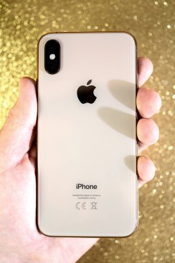 Apple iphone Xs Max Xr altın glitter pırıltı arka plan Apple günlüğü