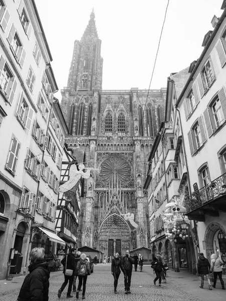 Strasbourg France after terrorist attacks at Christmas Market — Stock Photo, Image