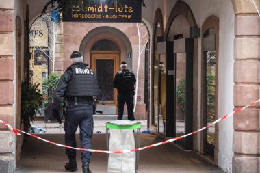 Polis suç bölgesi rue des orfevres s'güvenli hale getirme