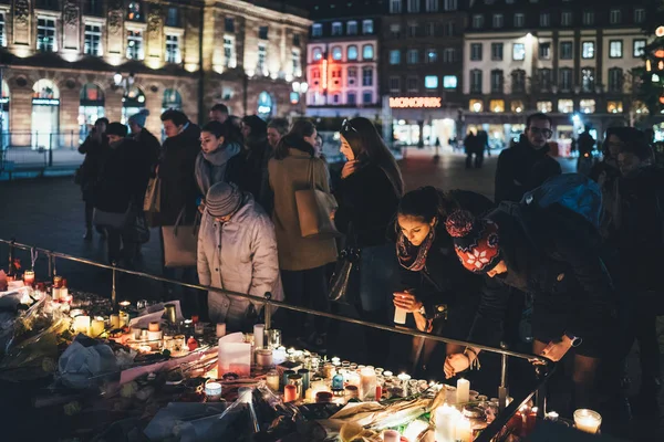 Strasbourg insan kurban yere Kl haraç ödeyen yasta — Stok fotoğraf