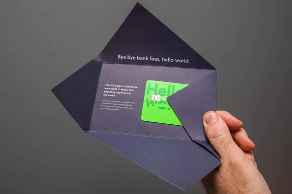 Nouvelle carte Mastercard TransferWise — Photo