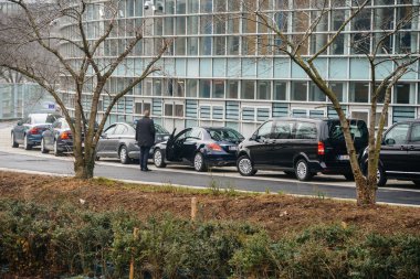 Noel pazarı, terörist saldırılar sonra Strasbourg Fransa 