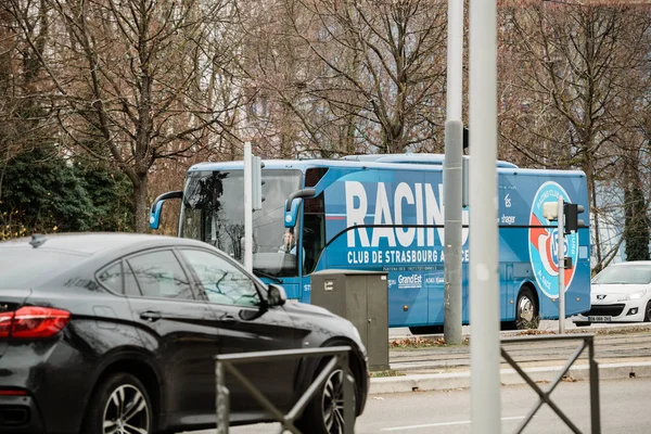 Racing Club de Strasbourg Oficjalna autobus autokar autobus — Zdjęcie stockowe