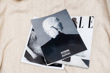 Multiple French magazines Tribute to Karl Lagerfeld