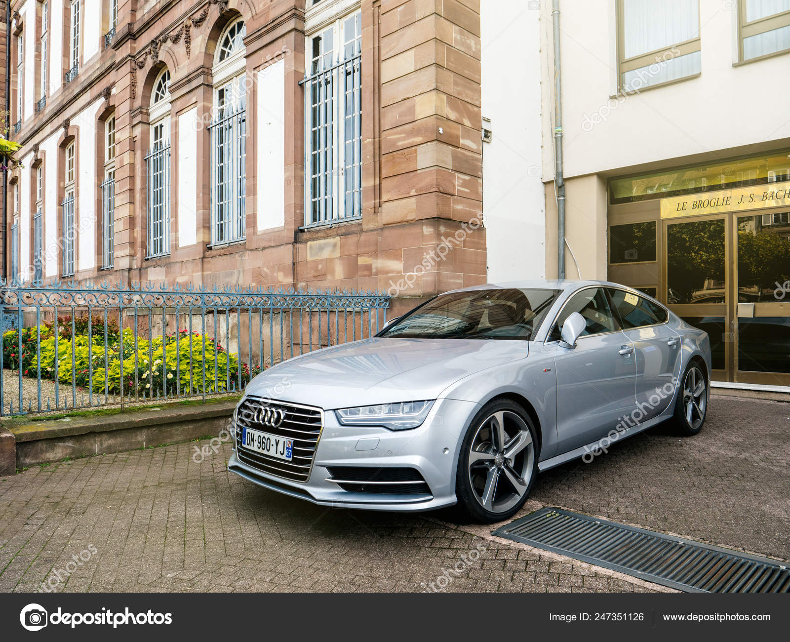 Luxury Audi A8 Silver Car Parked In City Stock Editorial Photo C Ifeelstock