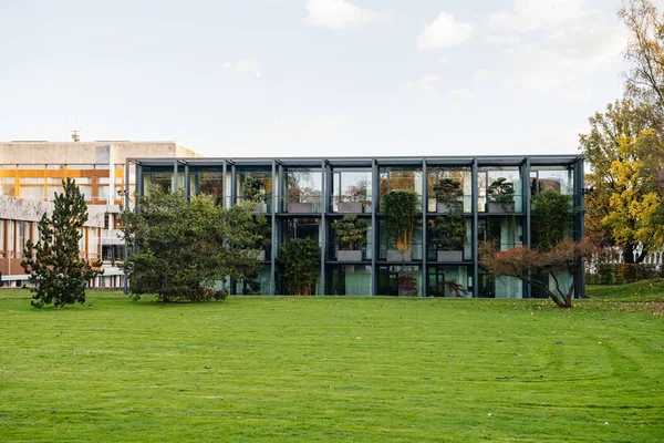 Gevel van het Federale Constitutionele Hof in Karsruhe — Stockfoto