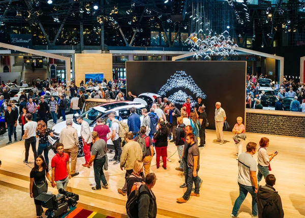 Exposição Mondial Paris Motor Show com novo stand Citroen — Fotografia de Stock