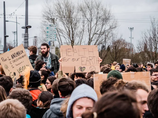 Globale Bewegung für die Zukunft — Stockfoto