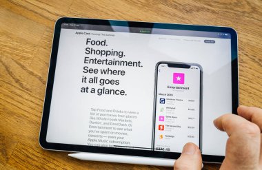 Yeni Apple Card 'da bir bakışta giderler