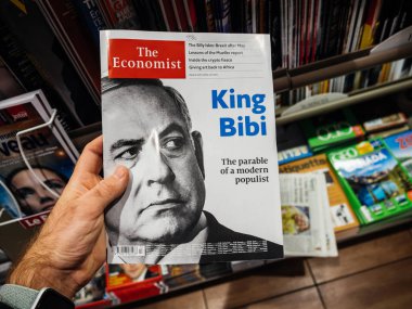 Benjamin Netanyahu ve ironik başlık Kral Bibi ekonomist