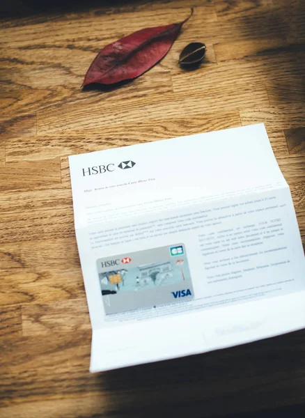 Nouvelle carte Visa Débit HSBC — Photo