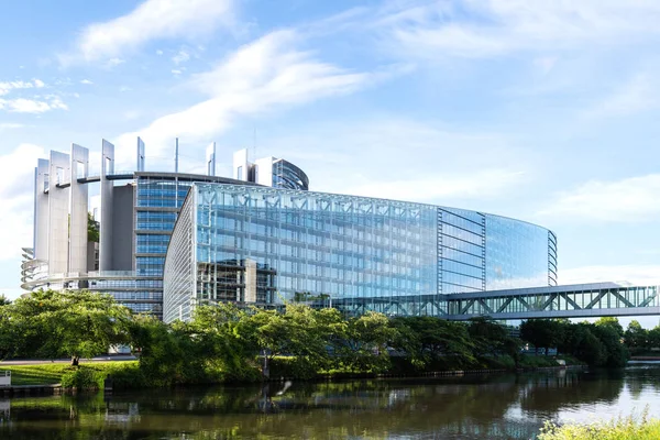 Headquarter of European Parliament Strasbourg — 스톡 사진