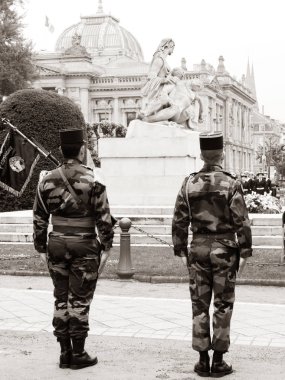 Tören Batılı müttefikleri İkinci Dünya Savaşı zafer Ateşkes