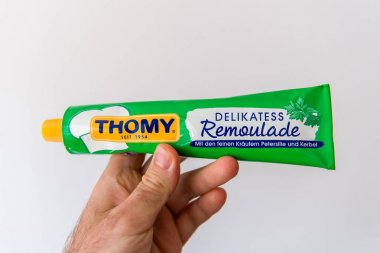  izole beyaz arka plan Thomy Delikatess Remoulade 