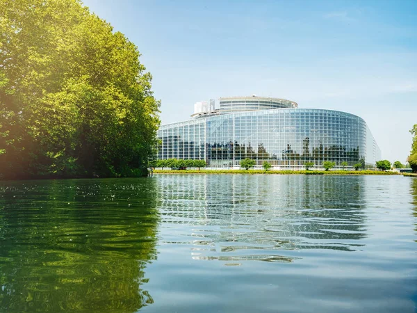 Sitz des Europäischen Parlaments in Straßburg — Stockfoto