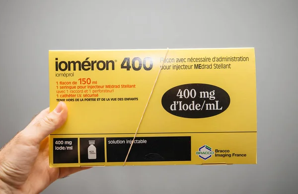 Iomeron 400 wyprodukowany przez Bracco Imaging — Zdjęcie stockowe