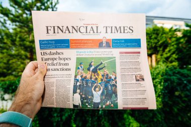 Financial Times gazetesi Fransa şampiyonu 2018'i duyurdu