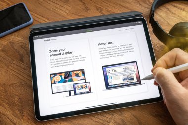 Adam ipad Pro Wwdc 19 ürün lansmanı macos okuma