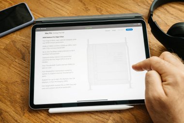 Ipad Pro başlatmak Mac Pro iş istasyonu Amd radeon adam okuma