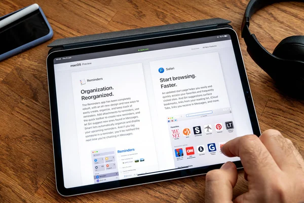 Ipad Pro Wwdc 19 macos önizleme adam okuma