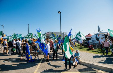 Avrupa Hareketi Federalist bayrağı Avrupa Parlamentosu bayrağı