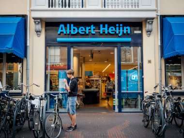 Albert Heijn Haarlem Hollanda süpermarket