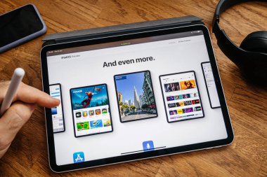 ipados hakkında ipad Pro'da adam okuma