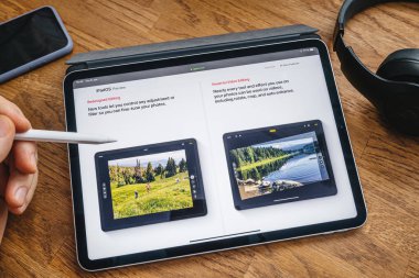 ipados hakkında ipad Pro'da adam okuma