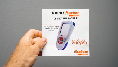 Rapid Auchan Le Lecteur Mobil mobil okuyucu