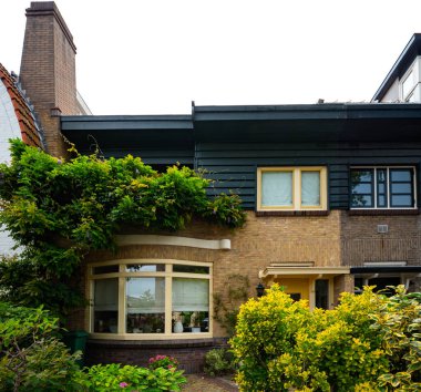 Hollanda apartman cephesi
