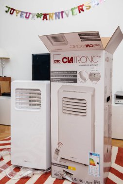 Yeni taşınabilir klima ünitesi Ac unboxing