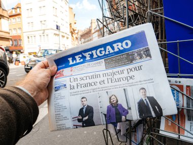 Jordan Bardella Nathalie Loiseau, Francois-Xavier Bellamy gazete kapağında