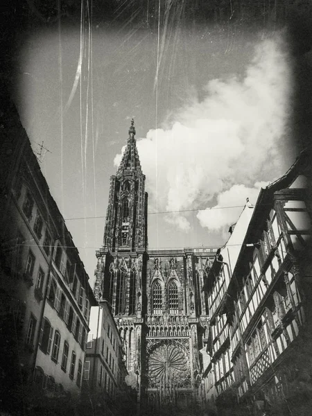 Catedral de Nuestra Señora de Estrasburgo — Foto de Stock