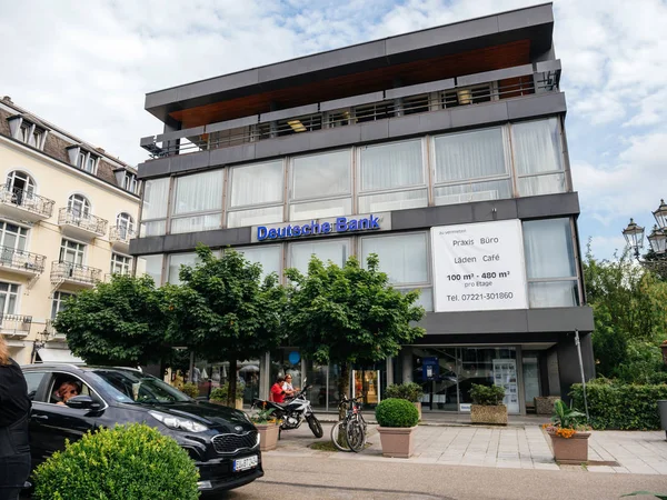 Fasada siedziby Deutsche Bank — Zdjęcie stockowe