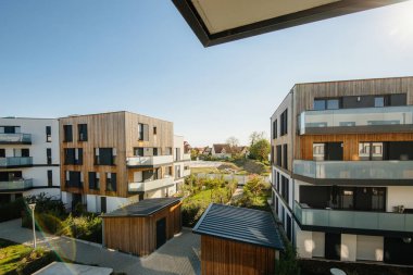 Modern gayrimenkul apartmanlar
