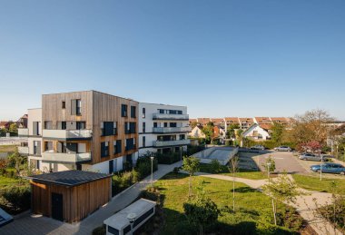 Modern gayrimenkul apartmanlar