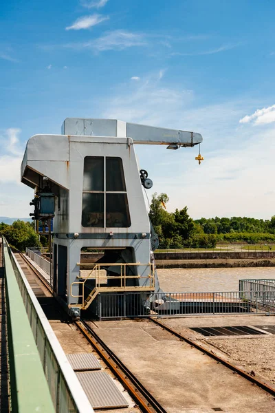 Detalle del Centrale Hydroelectrique de Gambsheim s — Foto de Stock