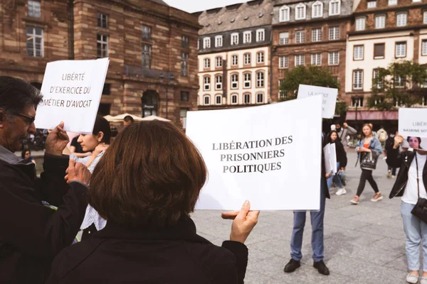 Les Tamouls occupent la place centrale Kelber — Photo