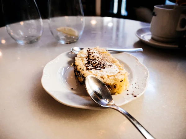 Geleneksel Katalan İspanyol pastası tabağı — Stok fotoğraf