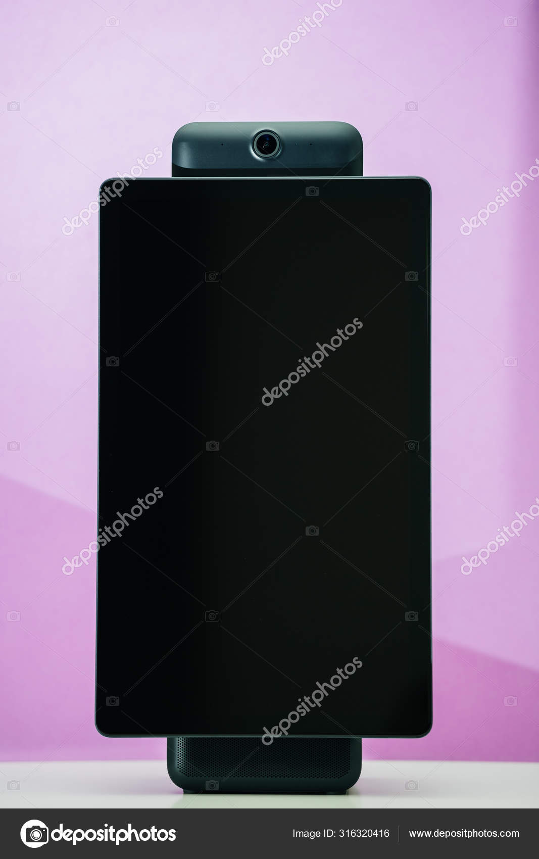 New facebook portal device with large screen stock editorial photo