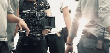 Video kamera ve lens bulanık görüntüleri