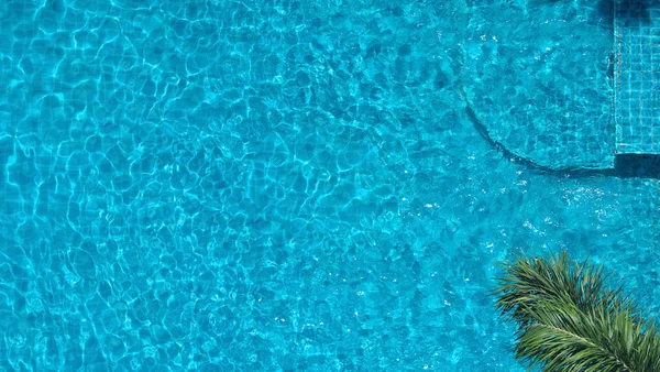 Olhos Pássaro Ver Imagens Sistema Sal Piscina Hotel Não Cloro — Fotografia de Stock