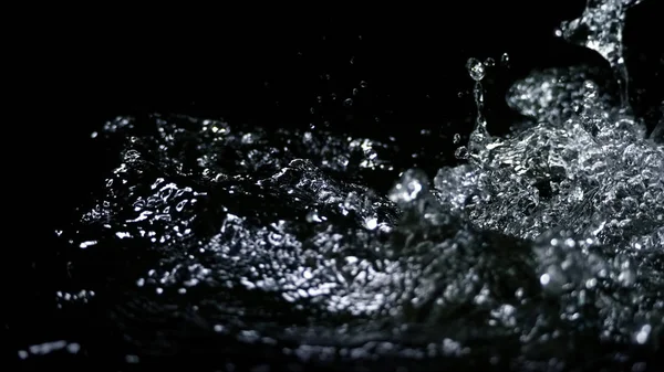 Wazige beelden van drinkwater Liquid Wave spatten — Stockfoto