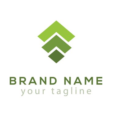 soyut tabaka kare logo vektör öğesi. katman logo şablonu