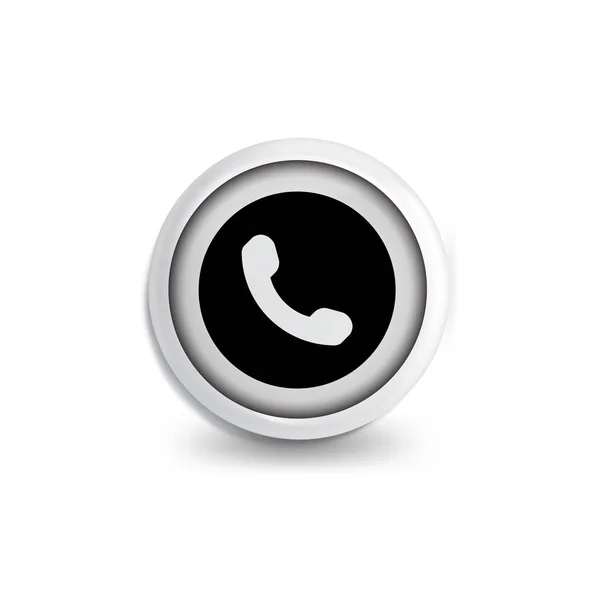 Telephone Chat Icon Vector Vector Icon Template — Stock Vector